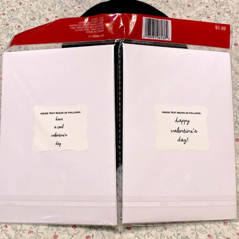 6-Pack Valentine’s Day Cards